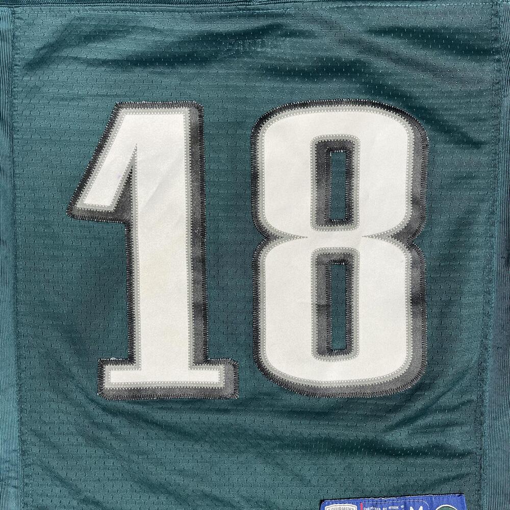 Philadelphia Eagles Jersey Boys Medium Green NFL Football Maclin 18 Reebok